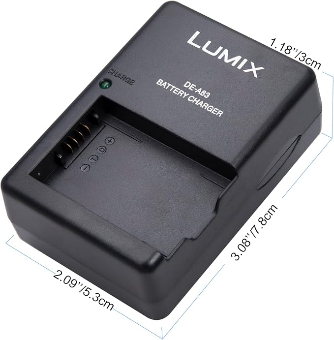 DE-A83 DE-A83BA Charger for Pansonic Camera DMW-BMB9 DMW-BMB9PP Battery and