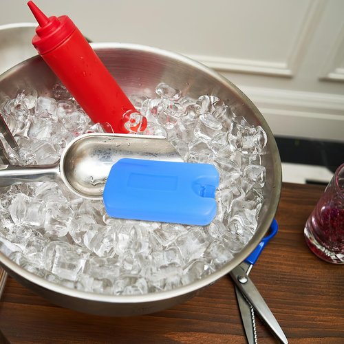 BESPORTBLE Ice Packs for Coolers: 4Pcs Reusable Ice Packs - Blocks for Cans, Lunch Boxes, Coolers, Camping, Picnics, Beach, Fishing (3 * 0.78 * 4.68in)