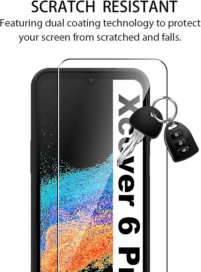 for Samsung Galaxy Xcover 6 Pro Screen Protector Tempered Glass flim+Galaxy