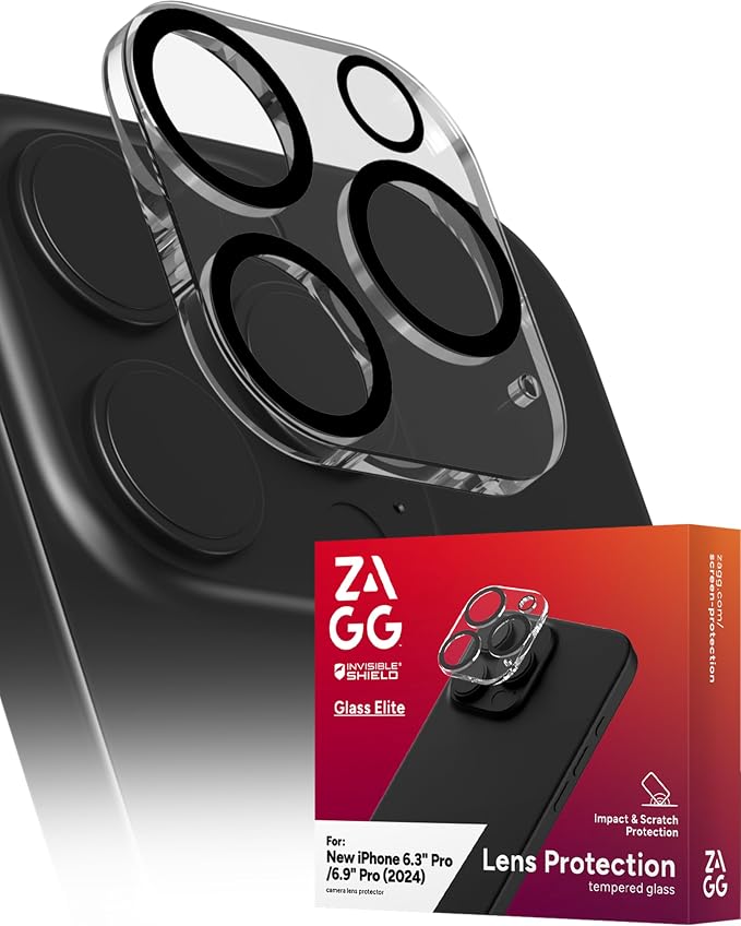 ZAGG Glass Elite Anti-Glare Camera Lens Protector