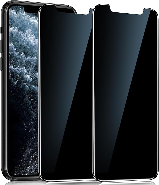 YMHML 2 Pack Compatible for iPhone 11 Pro Max/Xs Max Privacy Screen Protector