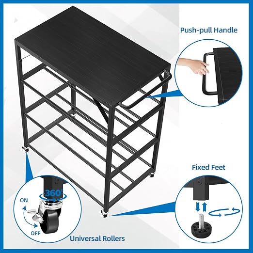 3D Printer Stand with Filament Storage Rack