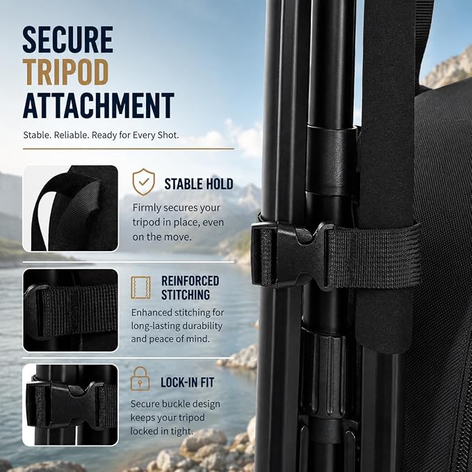 Camera Backpack for Photographers, DSLR Camera Bag
