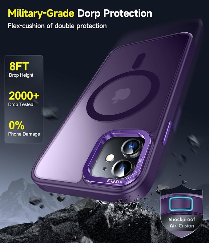 LeYi for iPhone-11 Phone Case: i Phone iphone11 Funda para Magnetic Cover Women