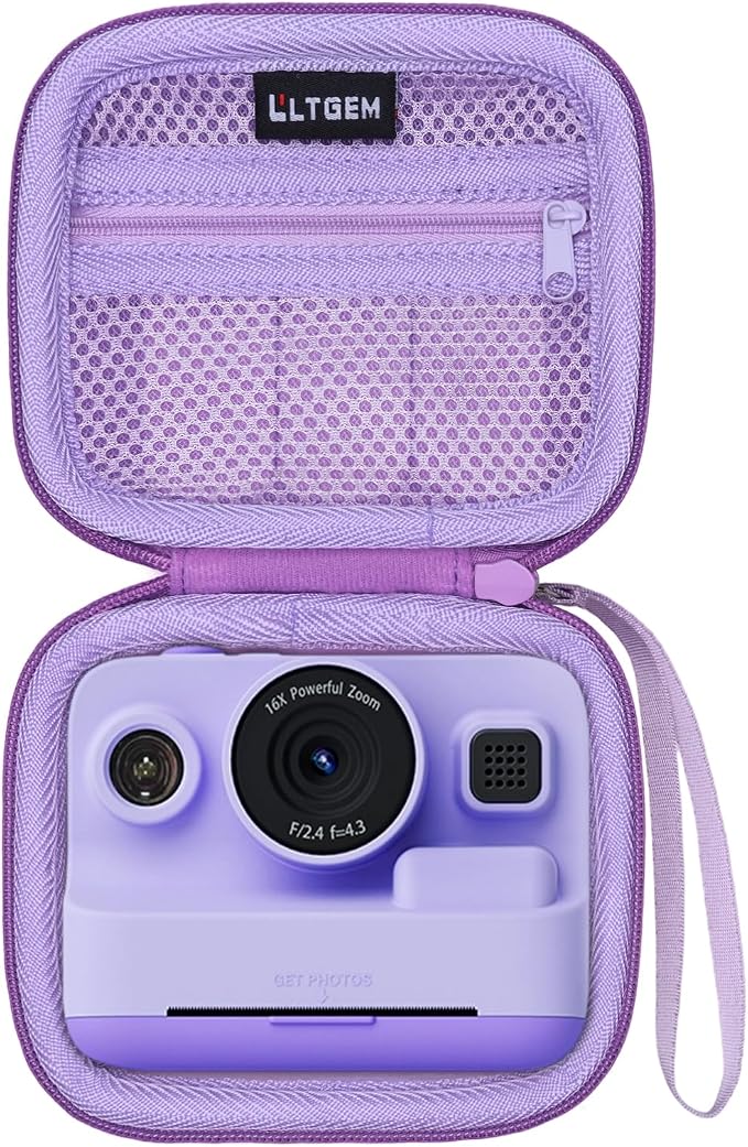 L LTGEM Kids Instant Print Camera Case Compatible