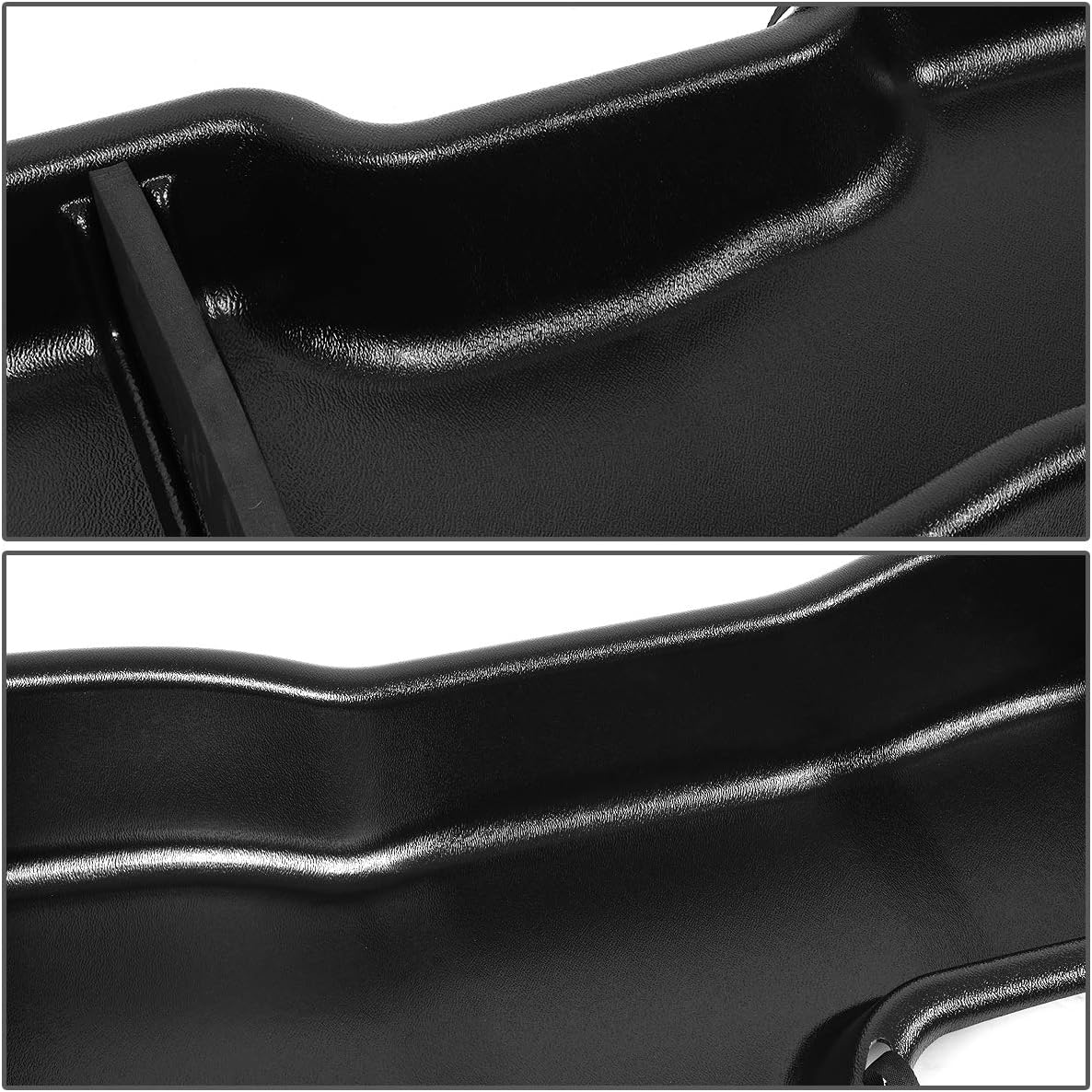 DNA Motoring ZTL-Y-0040 Light Weight Rear Under Seat Cargo Storage Case Organizer Box,Black
