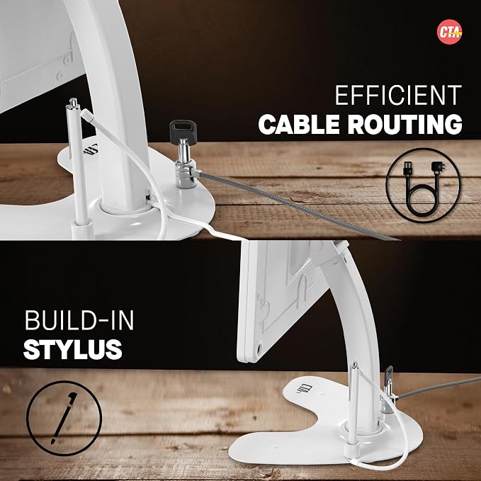 Dual Kiosk Stand – CTA Security Stand