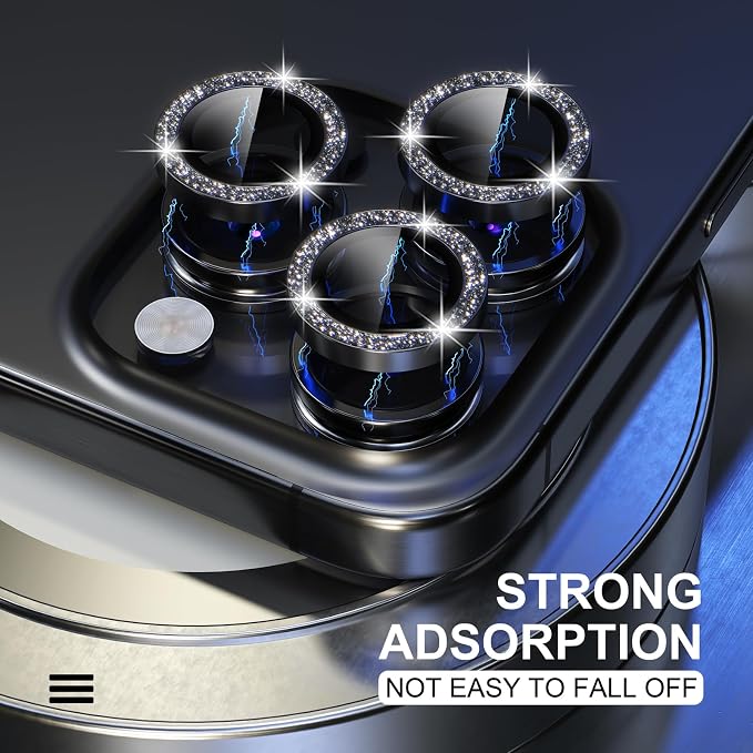 Choiche Compatible for iPhone 15 Pro/iPhone 15 Pro Max Camera Lens Protector