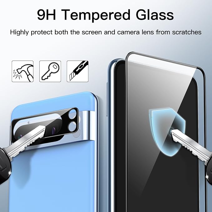 JETech Full Coverage Screen Protector