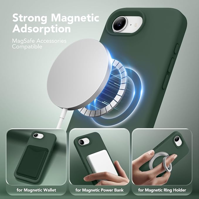 Magnetic for iPhone 17e/iPhone 16e Case, Compatible