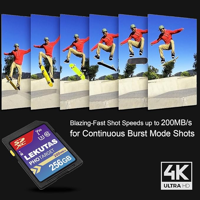 256GB SDXC UHS-I Memory Card