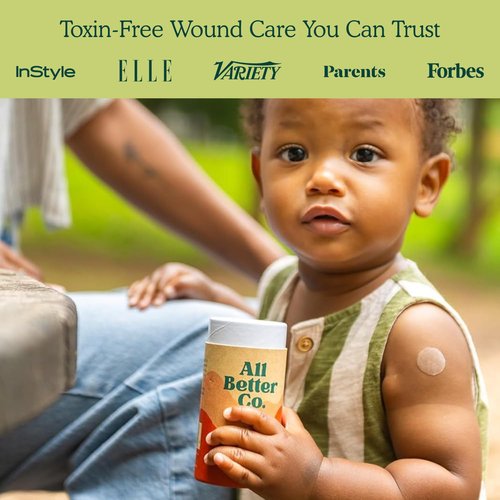All Better Co. The Better Bandage - Organic Bamboo, Hypoallergenic, Earth-Friendly Adhesive - Pack of 25