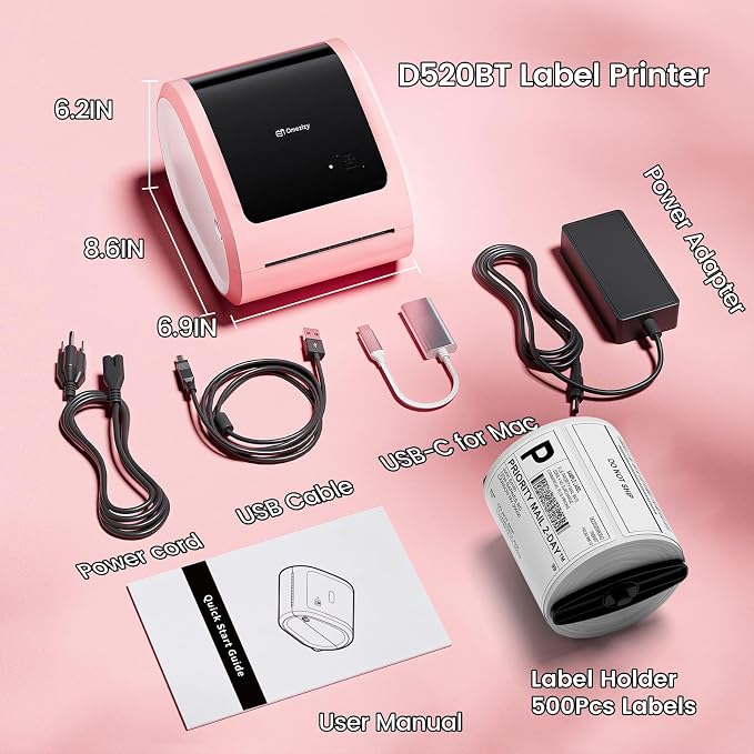 Bluetooth Shipping Label Printer