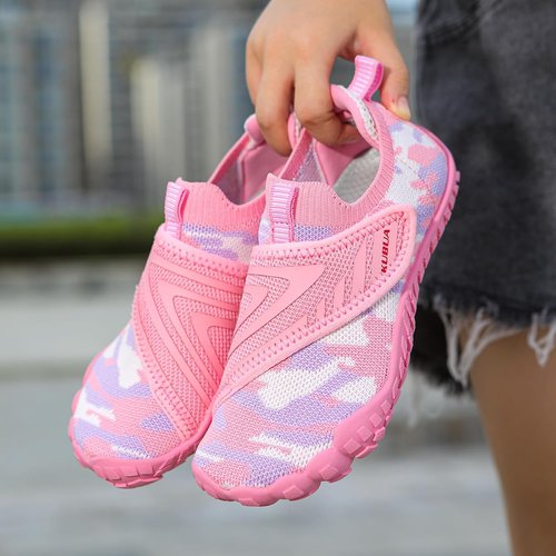 KUBUA Water Shoes - Quick Dry Aqua Shoes for Kids | Lightweight Beach & Pool Footwear