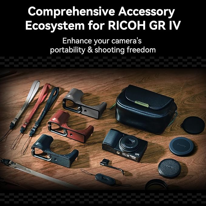 SMALLRIG Camera Finger Strap for Ricoh GR IV/GR IV HDF/GR IV Monochrome/GR