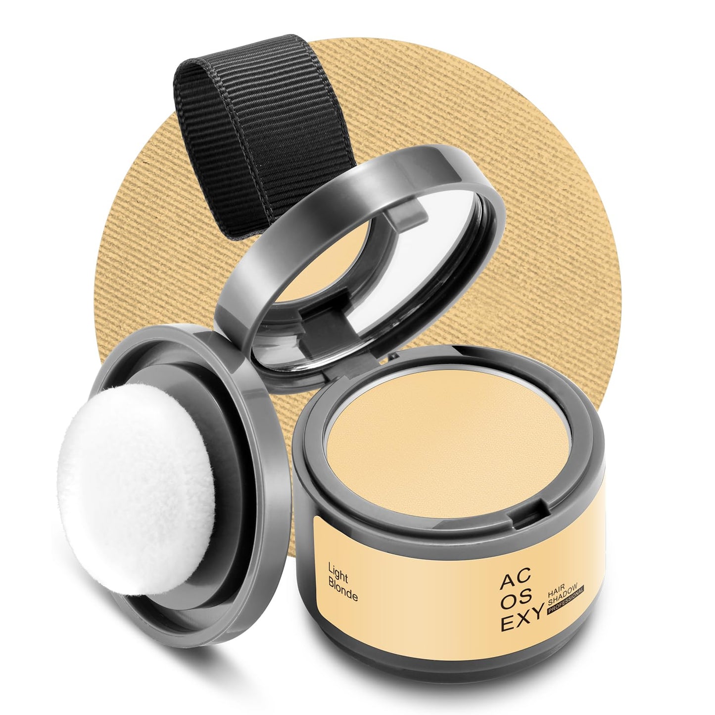 Root Touch Up Powder For Hair Coverage - Instantly Cover Gray, Thinning Hair, Hairline Shadows For Women 'S Eyebrows, Men 'S Bea