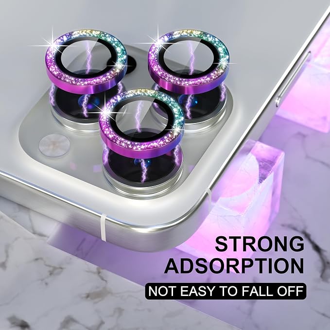 Choiche Compatible for iPhone 16 Pro/iPhone 16 Pro Max Camera Lens Protector