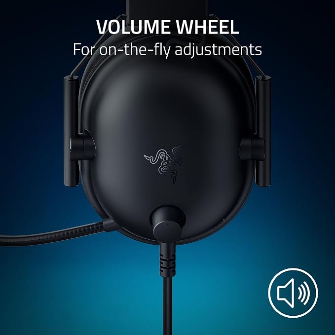 Razer BlackShark V2 X Wired PlayStation Gaming Headset, Black | 50mm Drivers, Cardioid Mic, Lightweight, Comfortable Noise Isolating Earcups, For PS5, Xbox Series X, PC, Switch, 3.5 mm Jack