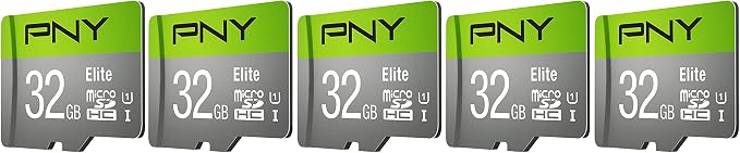 PNY 32GB Elite Class 10 U1 microSDHC Flash Memory Card