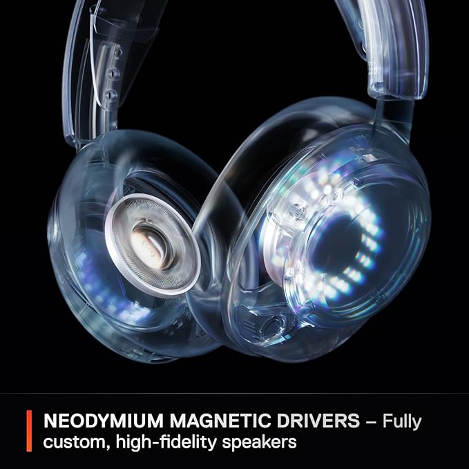 SteelSeries Arctis Nova 5P Wireless Multi-System Gaming Headset — Neodymium Magnetic Drivers — 100+ Audio Presets — 60 HR Battery — 2.4GHz or BT — ClearCast Gen2.X Mic — PS5, PS4, PC, Switch, Mobile