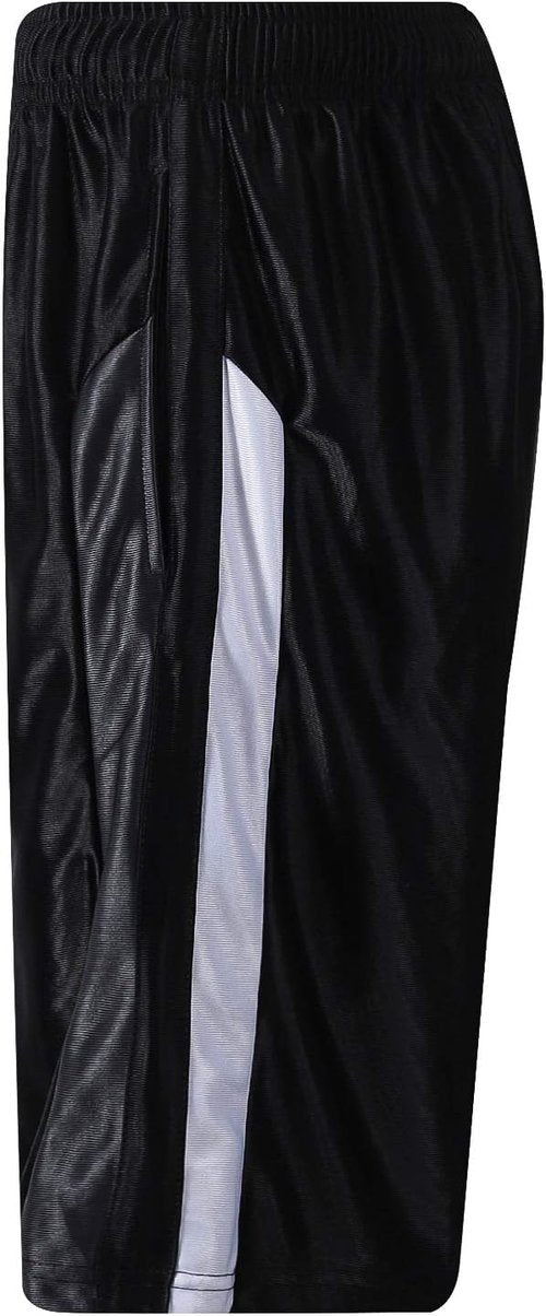 Abovewater Men’s Basketball Shorts - Deep Pockets & Drawstring for Running and Gym Training