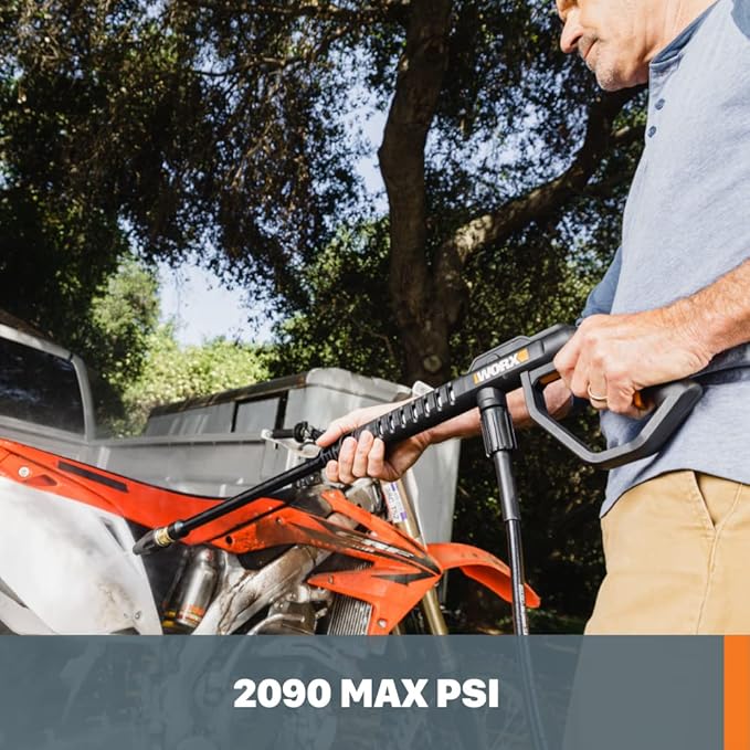 Worx 13 Amp Electric Pressure Washer 2090 PSI - WG606