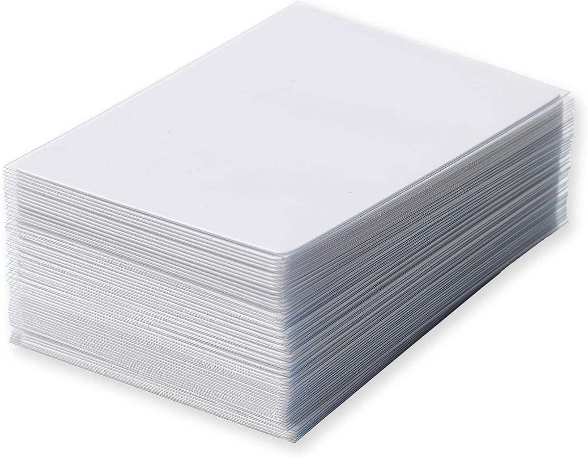 Vault X Trading Card Sleeves - Soft High Clarity Inner Sleeves for Collectible Card Games (100 Pack)