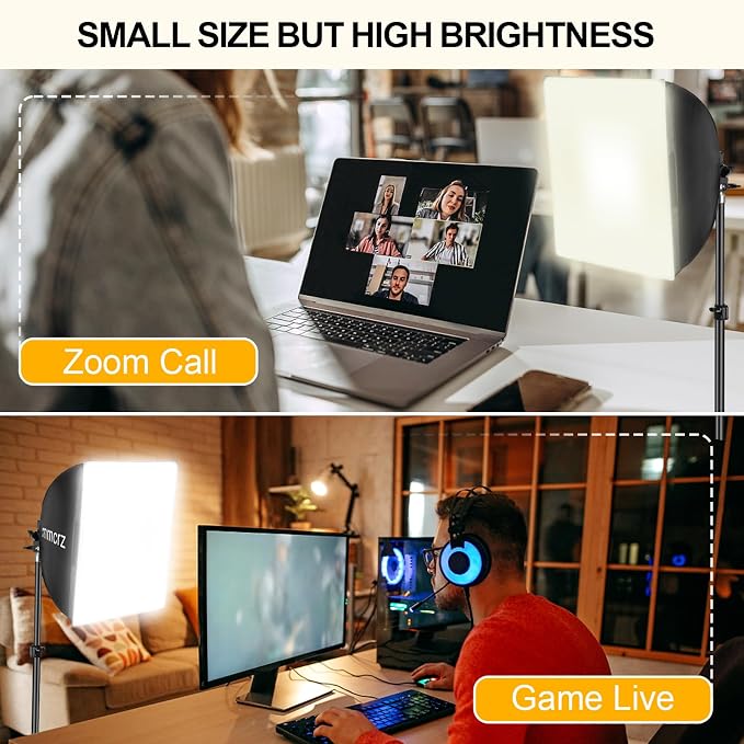 2Pack Professional Softbox Lighting Kit, Continuous Lighting