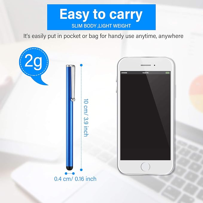 Outus 130 Pcs Stylus Pens Bulk for Touchscreens, Universal Capacitive Stylus