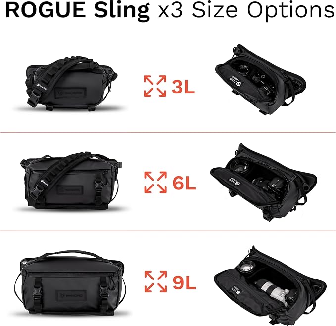 WANDRD ROGUE V1 6L Sling: Compact Camera Sling and Crossbody Bag
