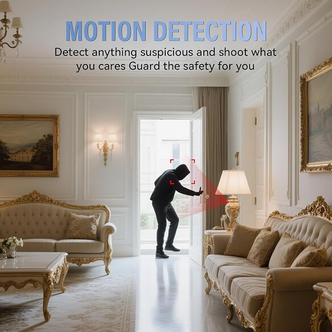 Real Full-4K-HD-Mini-Camera, DIY Module Tiny Wireless Remote Control Nanny