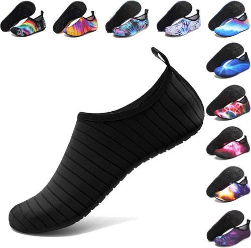 ANLUKE Water Shoes - Quick-Dry Barefoot Aqua Yoga Socks for Men & Women | Ideal for Beach & Surf