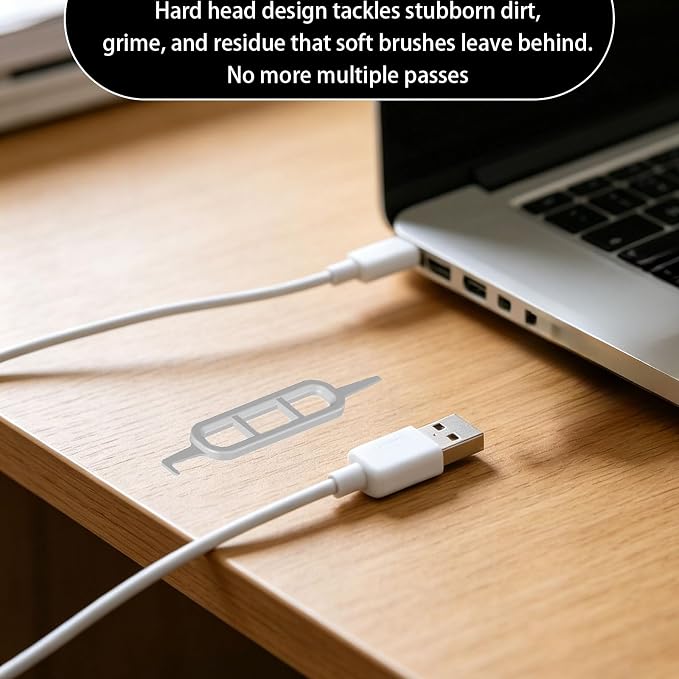 8PCS USB-C Charger Port Cleaning Tool, Dual-Sided Port Cleaner Kit