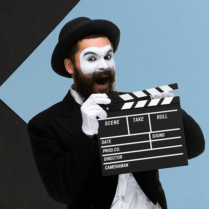 Movie Film Clapboard Hollywood Wooden-Clapper Board Directors Photography