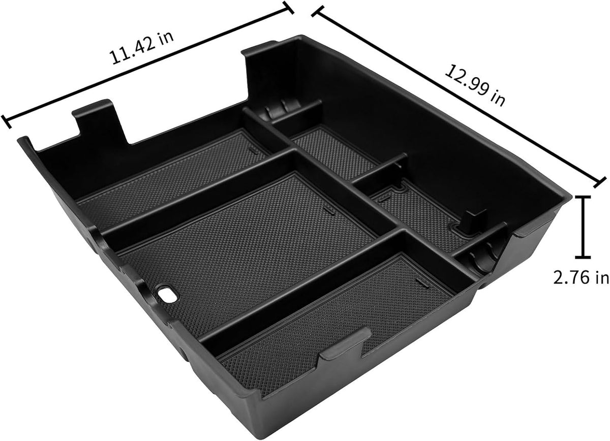 Zxiaochun Center Console Organizer for 2023-2026 Ford F250 F350 F450 F550
