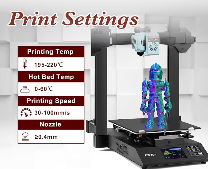 LOVOON Silk PLA Filament 1.75mm, 2KG Bundle 3D Printer Filament, 3D Printing