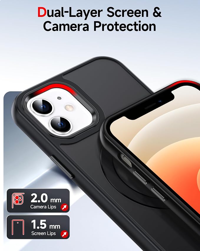 LeYi for iPhone-12 Case/i Phone-12-Pro Case: for MagSafe