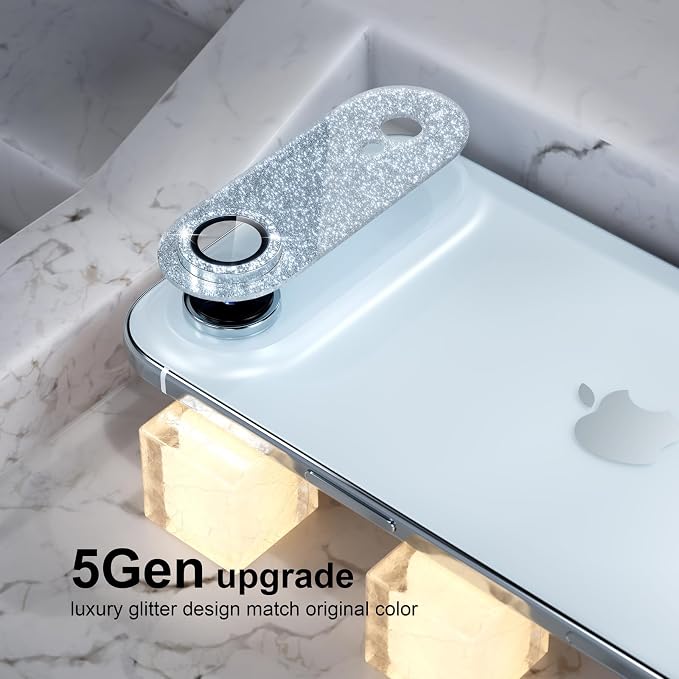 Choiche Compatible for iPhone 17 Air Camera Lens Protector, Bling Camera Cover