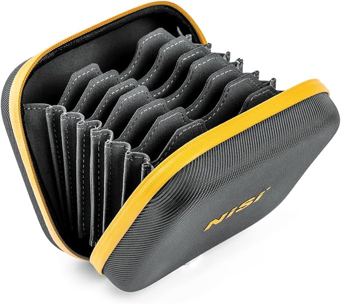 NiSi - Caddy II Circular Filter Case, Portable and Lightweight Camera Lens Pouch
