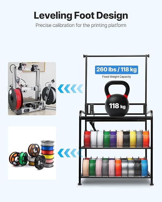 VEVOR 3D Printer Filament Storage Rack
