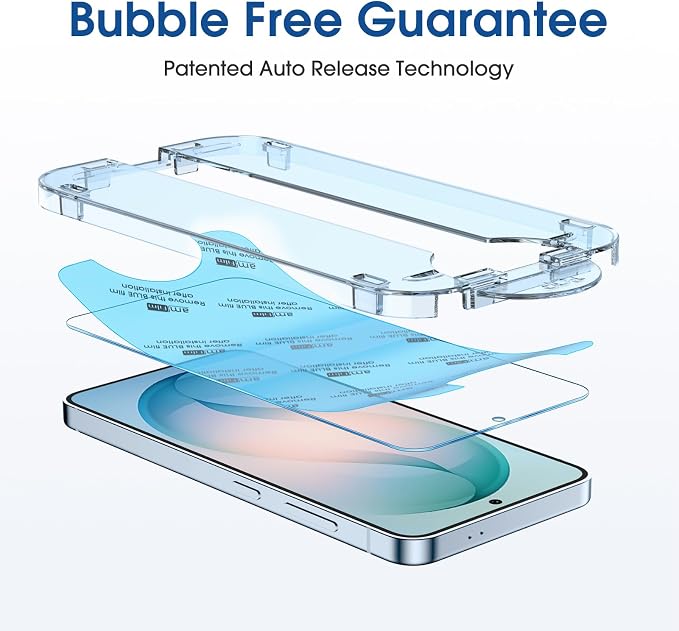 amFilm Auto-alignment OneTouch for Samsung Galaxy S26 6.3'' Screen Protector +