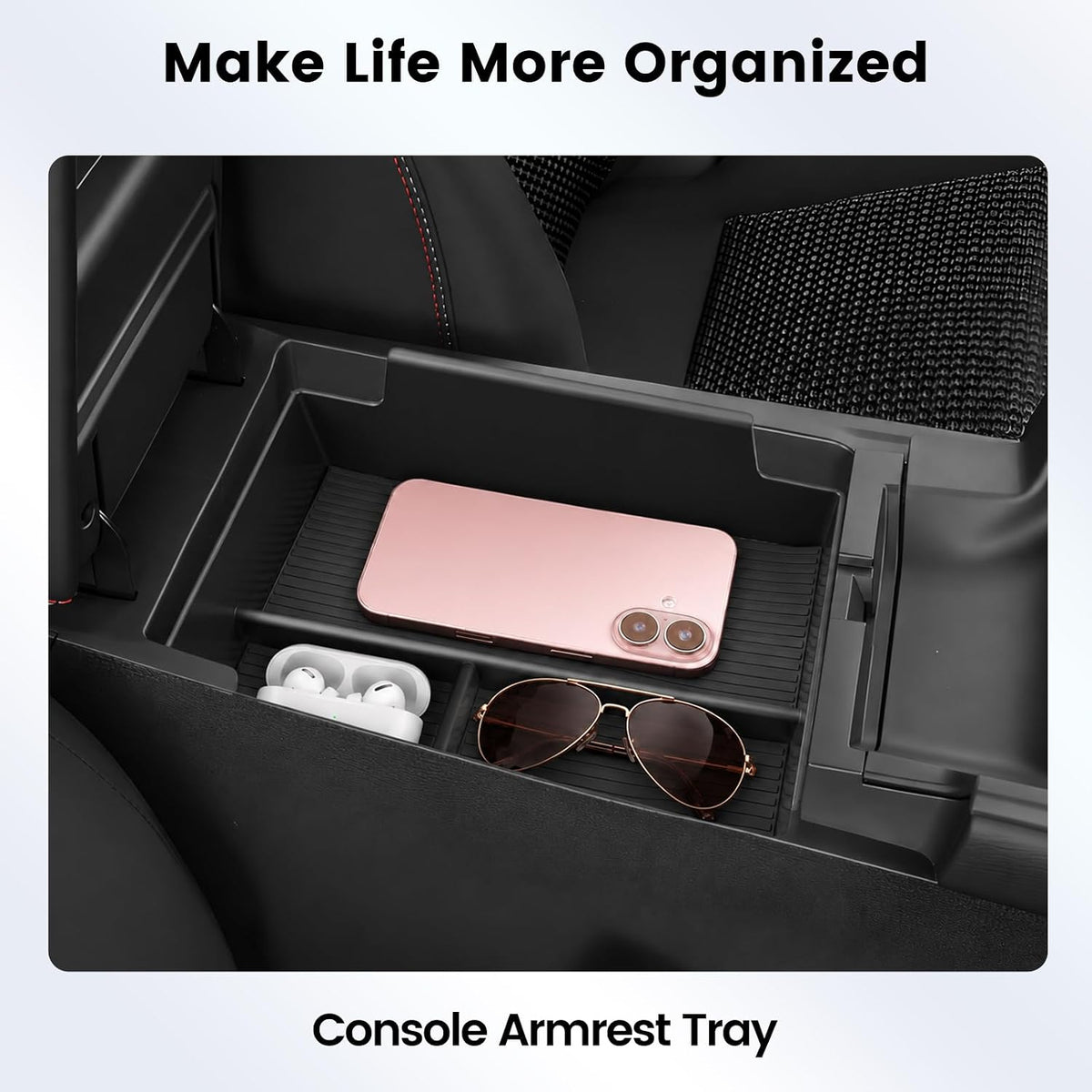 Compatible with 2026+ Nissan Sentra Center Console Organizer