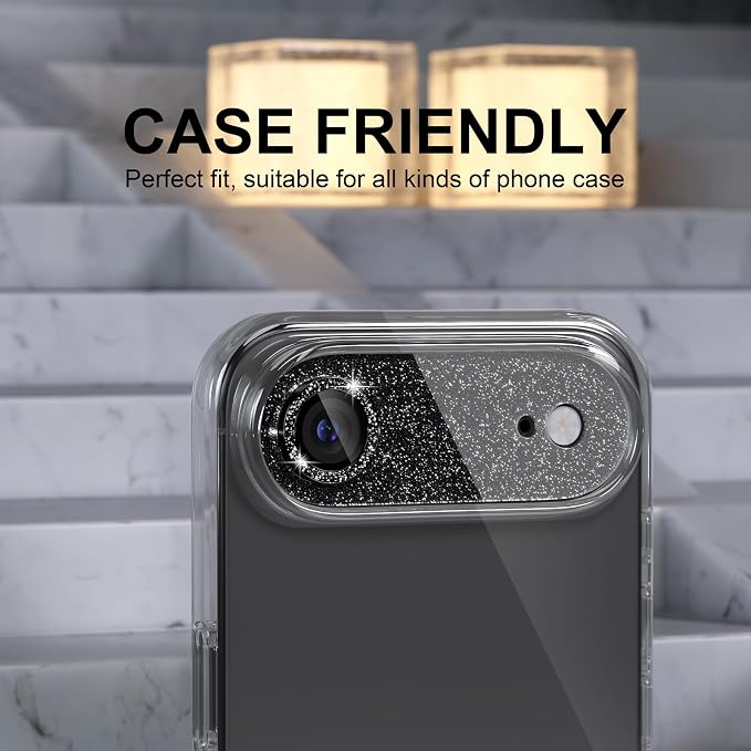 Choiche Compatible for iPhone 17 Air Camera Lens Protector, Bling Camera Cover