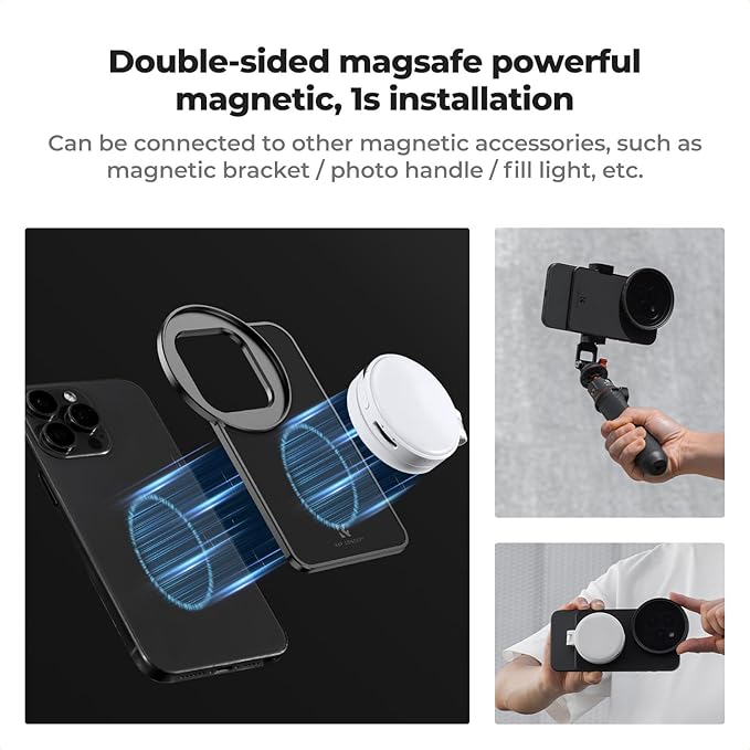 K&F CONCEPT 6.7 inch Magnetic Lens Filter Mount Adapter