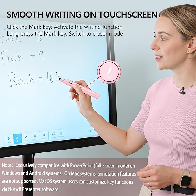 Norwii N21 Bluetooth Presentation Clicker