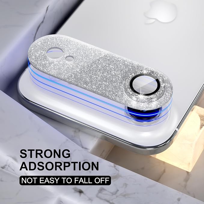 Choiche Compatible for iPhone 17 Air Camera Lens Protector, Bling Camera Cover