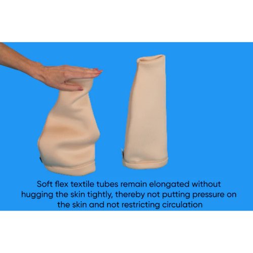 DermaSaver Shin Tube – Protective Leg Sleeve for Skin Tear & Pressure Relief – Breathable, Soft & Comfortable – Small (9–12")