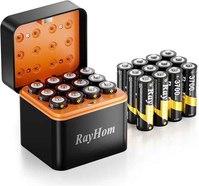 Rechargeable AA Lithium Batteries