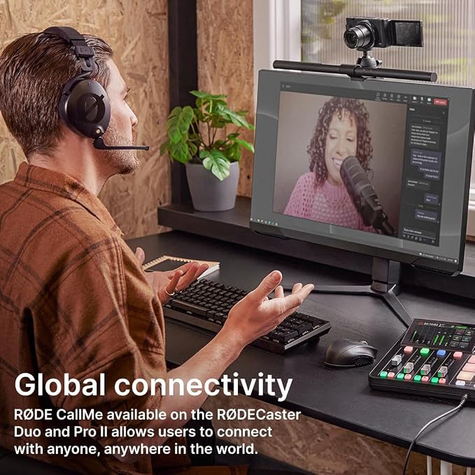 RØDE RØDECaster Duo Compact All-in-One Audio Production Solution