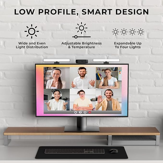 HumanCentric Video Conference Lighting, Add-On Only Light